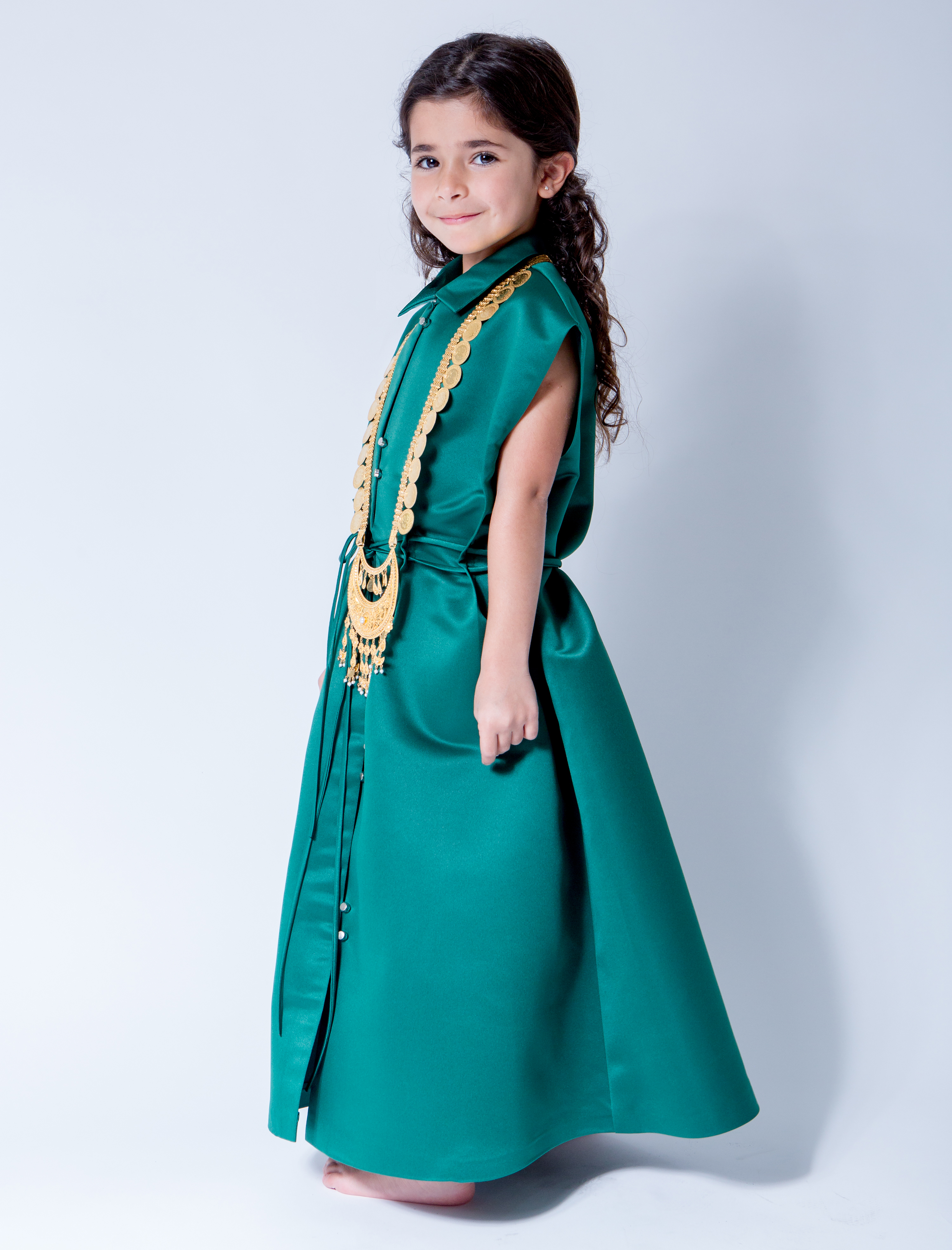 IAMMAI - Green Kaftan 